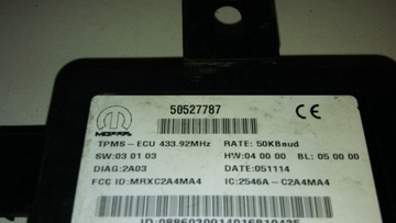 MODUL ŘÍDÍCÍ ALFA ROMEO MITO 50527787
