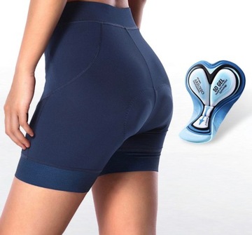 ВЕЛОСИПЕДНЫЕ ШОРТЫ ARSUXEO С ГЕЛЕВОЙ ВСТАВКОЙ 5D ДЛЯ ЖЕНСКИХ ВЕЛОСИПЕДОВ, размер 40