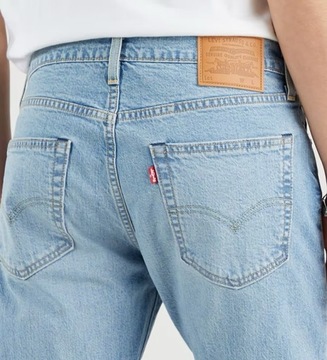 Spodnie jeansy zwężane LEVI'S niebieskie W30 L32
