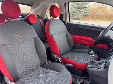 Fiat 500 II CC Seria 4 1.2 69KM 2016 Fiat 500 1.2 69KM Cabrio POP Stan Idealny SSU 1.2 Benzyna 69KM, zdjęcie 29