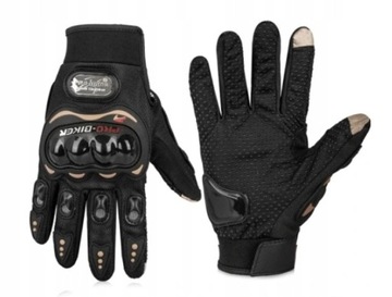 RĘKAWICE MOTOCYKLOWE PRO-BIKER LETNIE NA DOTYK M