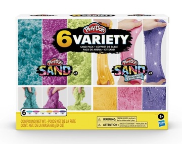 Play-Doh Sand syrenie kolory F0103