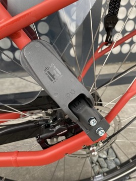 Fotelik rowerowy Urban Iki Junior do 35 kg + adapter NOWA WERSJA KLUCZYKI