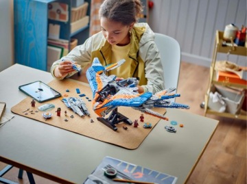 LEGO MARVEL 76286 WATCHERS OF THE GALACTIC MILANO набор кирпичиков для детей 12+