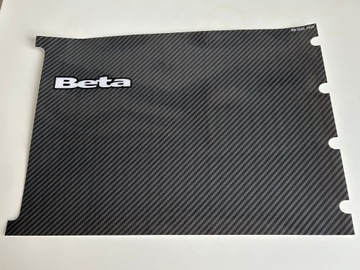 BETA RR 250 300 2t 20-24 gruba naklejka osłona na tłumik wydech CUBAMOTO