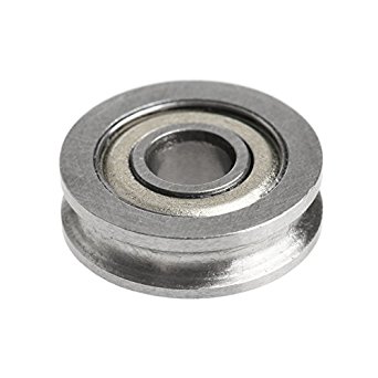 Łożysko kulkowe z rowkiem pod filament ekstruder