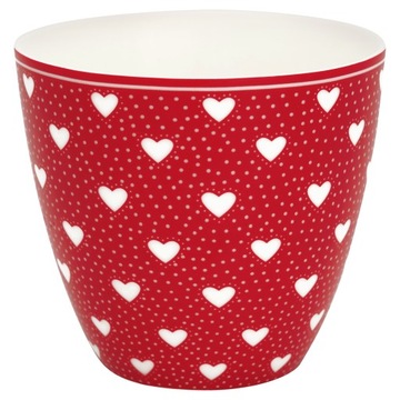 KUBEK PORCELANOWY latte Penny Red Green Gate, 250 ml
