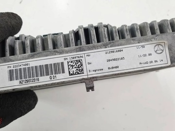 MERCEDES TŘÍDA E W212 S212 14R FACELIFT DISPLEJ OBRAZOVKA