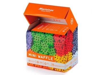 ORYGINALNE wafle KLOCKI mini WAFFLE 300 pudełko 2+