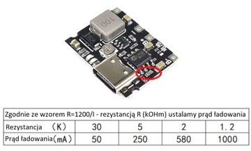Moduł 2w1 TP4056 + MT3608 Ładowarka i przetwornica Step-Up 28V USB-C / 0116