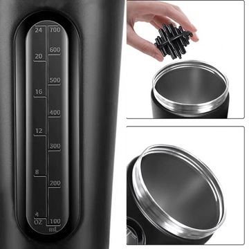 СПОРТИВНЫЙ ШЕЙКЕР С ШАРИКОМ 700МЛ