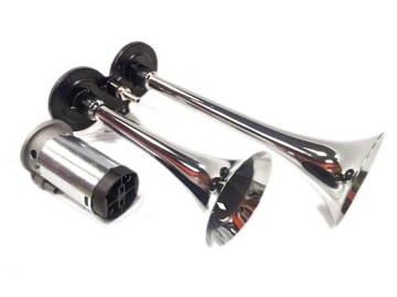 СИГНАЛ ФАНФАР ГРУЗОВИК 2 ТОНА ГРОМКИЙ КОМПРЕССОР