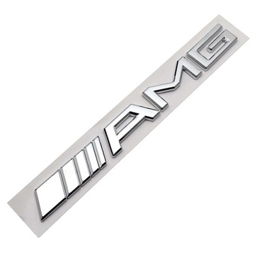 Черный значок эмблемы AMG Grill Передняя часть автомобиля Mercedes-Benz 8,3*1см