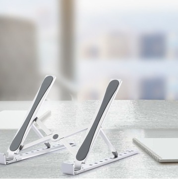 Подставка VAZIO Складная алюминиевая СЕРЕБРЯНАЯ подставка для MacBook iPad (N29-5-S)