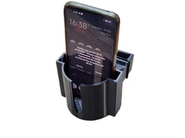 ПОДСТАКАННИК VW T4 ДЕРЖАТЕЛЬ ДЛЯ КРУЖКИ ПОДСТАВКА ДЛЯ ТЕЛЕФОНА С УФ-ЗАЩИТОЙ ДЕРЖАТЕЛЬ ДЛЯ ЧАШКИ PETG 2В1