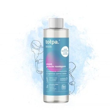 Olejek przeciw rozstępom dla kobiet w ciąży i po porodzie 200 ml Tołpa Mum