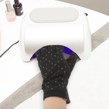 Женские перчатки для ногтей без пальцев, от