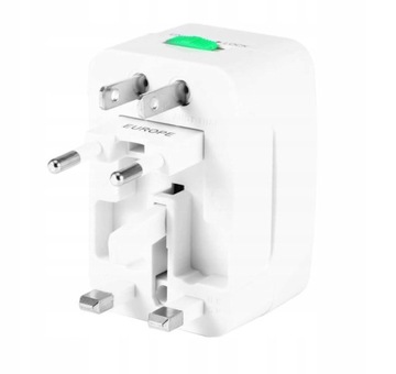 УНИВЕРСАЛЬНЫЙ ПЕРЕХОДНИК ПЕРЕХОДНИК США Великобритания ЕС ВСЕМИРНАЯ РОЗЕТКА + КОРПУС