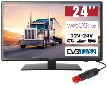 TELEWIZOR MISTRAL MI-TV238FSL 24'' 12V 24V WebOS