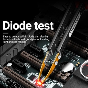 GN701 Tester kondensatorów SMD 3000 zliczeń Wyświetlacz LCD Cyfrowa GA