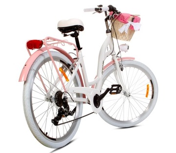 ЖЕНСКИЙ ГОРОДСКОЙ ВЕЛОСИПЕД 26 ALU LIGHT LADIES 6 SHIMANO