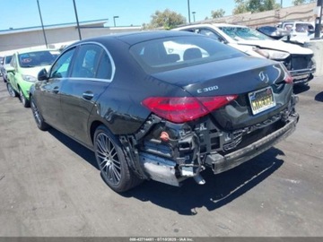 Mercedes Klasa C W206 2023 Mercedes-Benz Klasa C 300 Sedan 2023 2.0l 2.0 Benzyna 255KM, zdjęcie 3