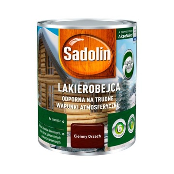 Sadolin Lakierobejca Zewnętrzna Ciemny Orzech 0,75