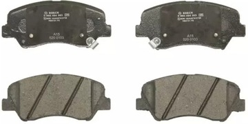 BOSCH KLOCKI HAMULCOWE PRZÓD 0 986 494 563