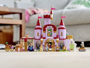 LEGO Disney 43196 Zamek Belli i Bestii