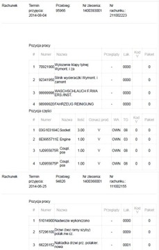 HISTORIA SERWISOWA VIN AUDI VW SPRAWDŹ PRZEBIEG ASO 24/7 PDF