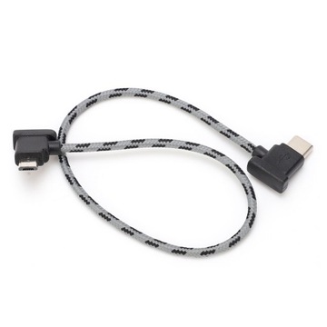 Kątowy kabel danych typu C na Micro USB do pilota DJI Mavic Air 2 / Mini 2