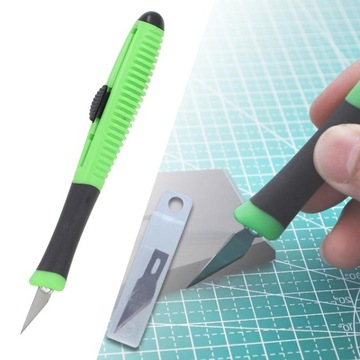 Подробности Канцелярский нож 3 уровня Выдвижной твердосплавный UB