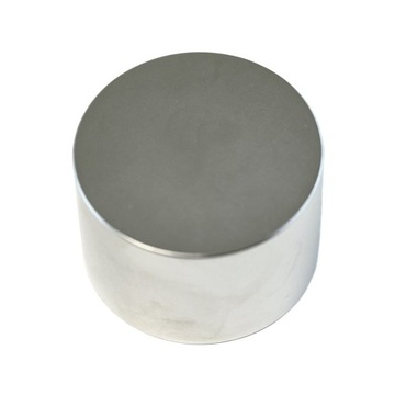 MAGNES Neodymowy Walcowy 55x35 mm DUŻY OKRĄGŁY SILNY MOCNY N38 KRĄŻEK WAŁEK