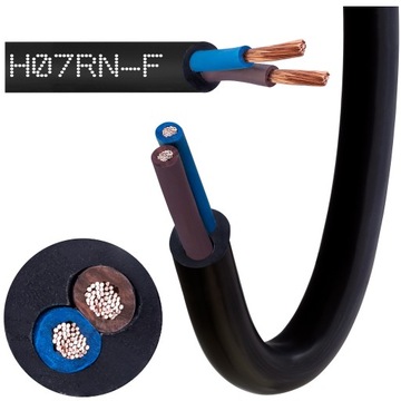 Резиновый кабель ONPD H07RN-F 2x1,5 мм2