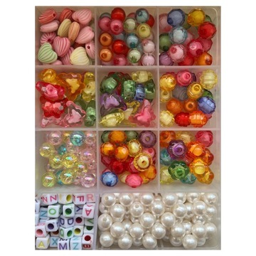 НАБОР ДЛЯ ИЗГОТОВЛЕНИЯ БРАСЛЕТОВ БУКВЫ + БУСЫ 10 000 ПОДАРОК ​​ДЕТЯМ