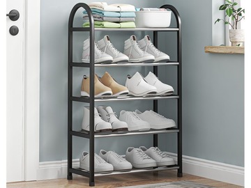 ПОЛКА ДЛЯ ОБУВИ ОРГАНАЙЗЕР ДЛЯ ОБУВИ 2-Х ЯРУСНЫЙ ШКАФ ПОДСТАВКА КНИЖНЫЙ ШКАФ 5 УРОВНЕЙ БОЛЬШОЙ