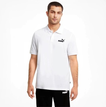 KOSZULKA MĘSKA SPORTOWA POLO ESSENTIALS PIQUE PUMA