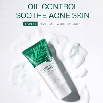 50 г средства для умывания лица от прыщей с чайным деревом