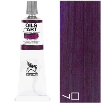 Farba Olejna OILS FOR ART artysta Renesans violet 60ml 26 LAZUR FIOLETOWY