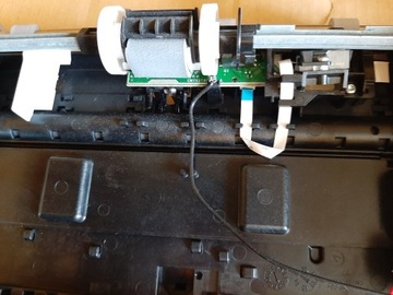 HP Officejet 8600 верхняя часть сканера