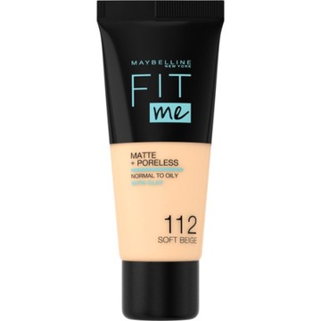 Maybelline Fit Me Matte & Poreless Foundation matujący podkład do twar P1