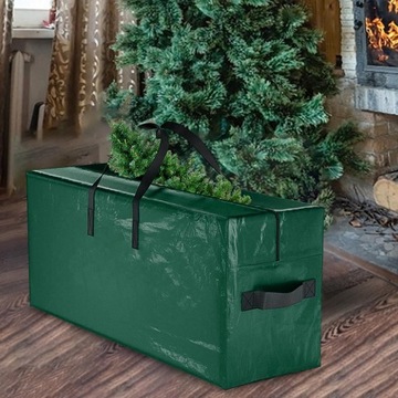 Сумка для хранения елки Пылезащитный чехол Зеленый 135х34х68см