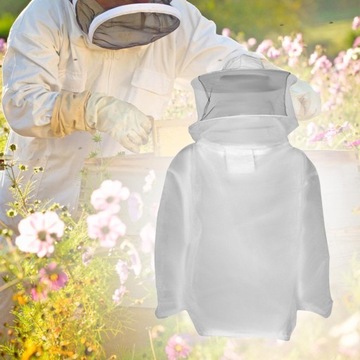 Костюм для пчеловодства Куртка для пчеловодства Вуаль с капюшоном и круглой шапочкой