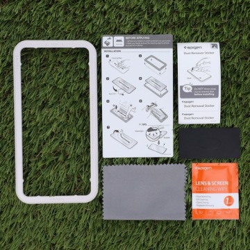 Стекло для iPhone 14/13/13 Pro, Spigen FC AM