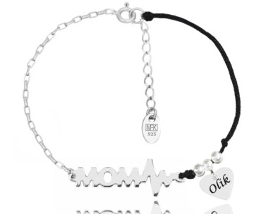 1378 браслет с гравировкой для мамы 925 LIFE LINE