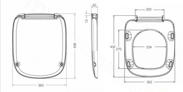 Deska WC do Koło Style L20112000 wolnoopadająca