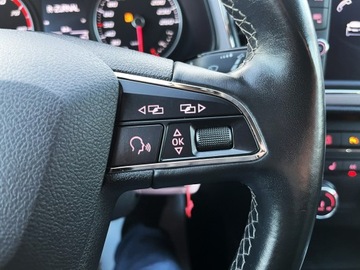 Seat Leon III Hatchback Facelifting 1.4 TSI 125KM 2017 Seat Leon Androidauto /Biała Perła / Salon Pl /, zdjęcie 13