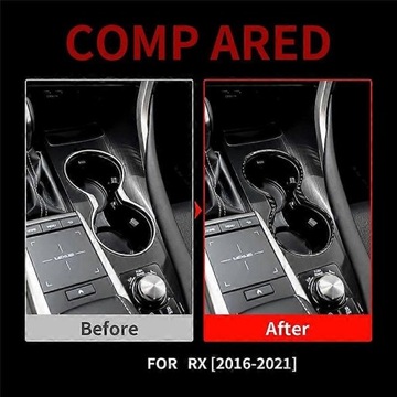 KRYT ÚCHYTU NA HRNEK CARBON DO LEXUS RX 2016 2019