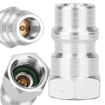 R12 R22 R502 РЕЗЬБОВОЙ СОЕДИНИТЕЛЬ 1/4 SAE НА R134A АДАПТЕР БЫСТРОЙ ПЕРЕОБОРУДОВАНИЯ
