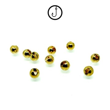 10x JIG WOLFRAM ZŁOTY | koraliki nacinane | 0,8g